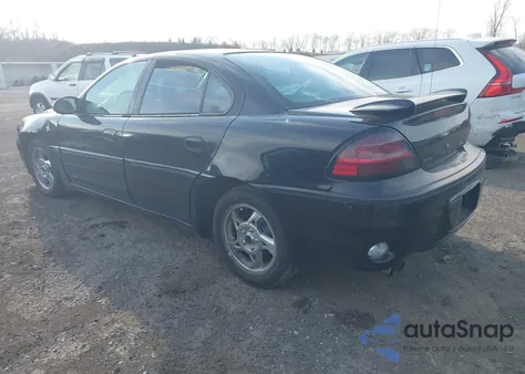 2002 Pontiac Grand Am Gt z USA, uszkodzony, nr VIN 1G2NW52E52M697367